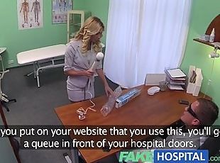 FakeHospital Sales rep caught on camera using pussy to sell hungover doctor