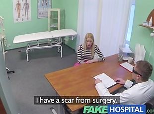 FakeHospital Hot blonde gets the full doctors treatment