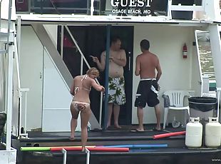 Dilettant, Babe, Verrückte, Bikini, Jacht